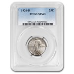 1926-D Standing Liberty Quarter MS-63 PCGS