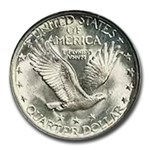 1926-D Standing Liberty Quarter MS-64 NGC