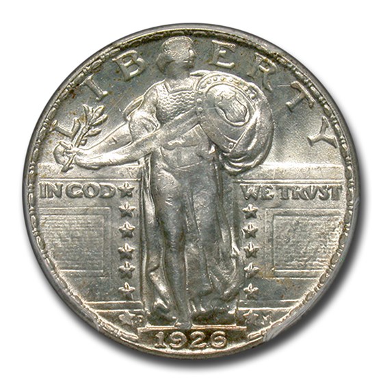 1926-D Standing Liberty Quarter MS-64 PCGS 1926-D Standing Liberty Quarter MS-64 PCGS