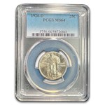 1926-D Standing Liberty Quarter MS-64 PCGS