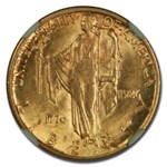 1926 Gold $2.50 America Sesquicentennial AU-58 NGC