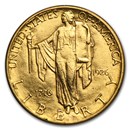 1926 Gold $2.50 America Sesquicentennial AU Details (Cleaned)