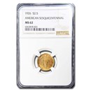 1926 Gold $2.50 America Sesquicentennial MS-62 NGC 1926 Gold $2.50 America Sesquicentennial MS-62 NGC