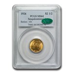 1926 Gold $2.50 America Sesquicentennial MS-64 PCGS CAC
