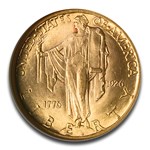 1926 Gold $2.50 America Sesquicentennial MS-65 NGC CAC