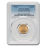 1926 Gold $2.50 America Sesquicentennial MS-65 PCGS