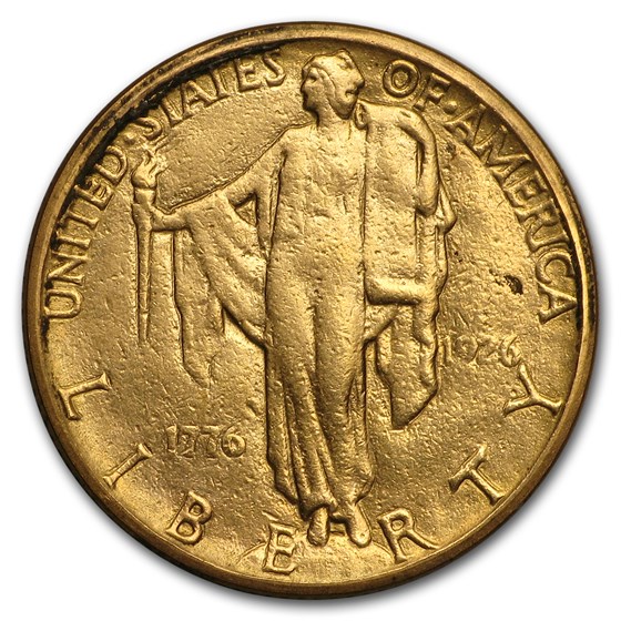 1926 Gold $2.50 America Sesquicentennial VF 1926 Gold $2.50 America Sesquicentennial VF