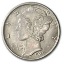 1926 Mercury Dime AU