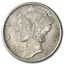 1926 Mercury Dime AU
