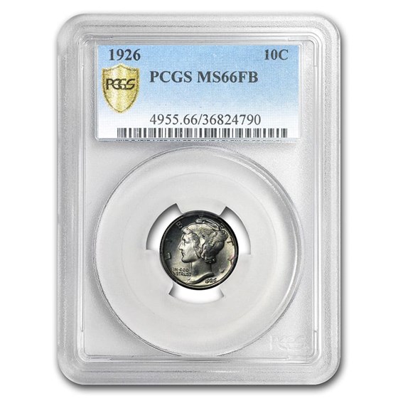 1926 Mercury Dime MS-66 PCGS (FB) 1926 Mercury Dime MS-66 PCGS (FB)