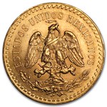 1926 Mexico Gold 50 Pesos AU