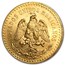 1926 Mexico Gold 50 Pesos BU