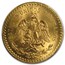 1926 Mexico Gold 50 Pesos MS-63 PCGS