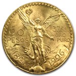 1926 Mexico Gold 50 Pesos MS-64 PCGS