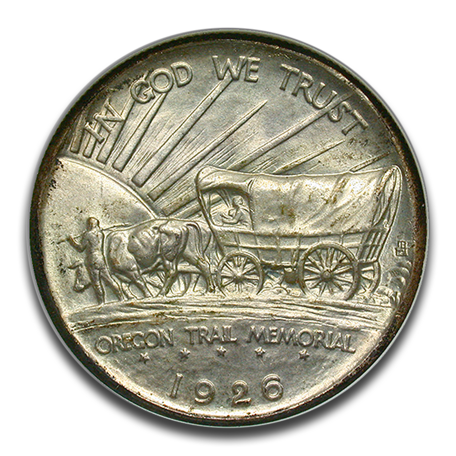 Buy 1926 Oregon Trail Memorial Half Dollar MS-65 NGC | APMEX