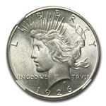 1926 Peace Dollar MS-62 NGC
