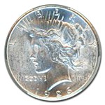 1926 Peace Dollar MS-62 PCGS
