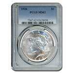 1926 Peace Dollar MS-62 PCGS
