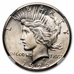 1926 Peace Dollar MS-64 NGC