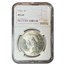 1926 Peace Dollar MS-64 NGC