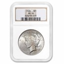 1926 Peace Dollar MS-65 NGC