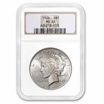 1926 Peace Dollar MS-65 NGC