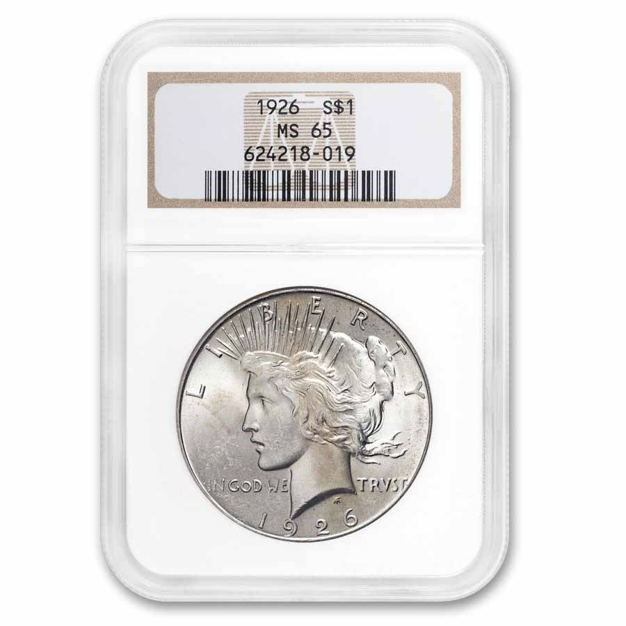 1926 Peace Dollar MS-65 NGC