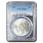 1926 Peace Dollar MS-65 PCGS