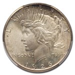 1926 Peace Dollar MS-66 PCGS