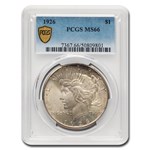 1926 Peace Dollar MS-66 PCGS