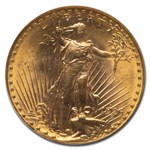1926-S $20 St Gaudens Gold Double Eagle MS-63 NGC