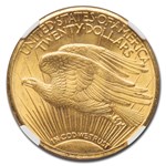 1926-S $20 St Gaudens Gold Double Eagle MS-64 NGC