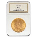 1926-S $20 St Gaudens Gold Double Eagle MS-65 NGC