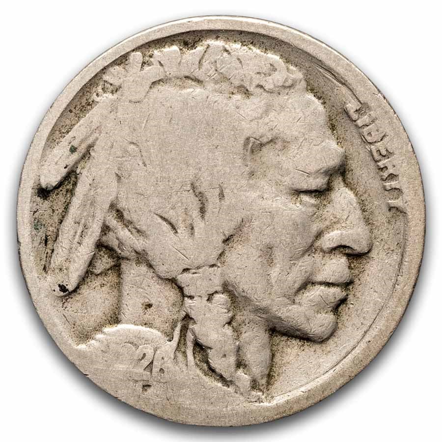 1926-S Buffalo Nickel AG