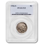 1926-S Buffalo Nickel Fine-15 PCGS