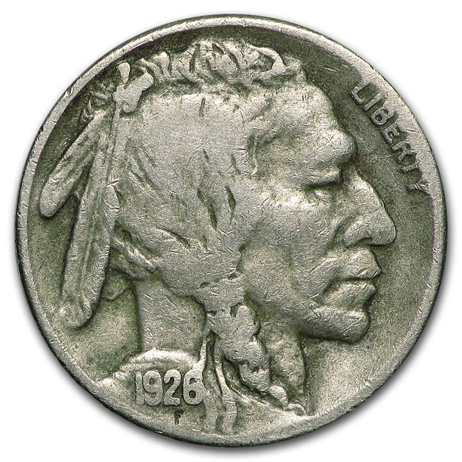 1926-S Buffalo Nickel VF