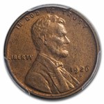 1926-S Lincoln Cent MS-63 PCGS (Red/Brown)