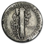 1926-S Mercury Dime Good
