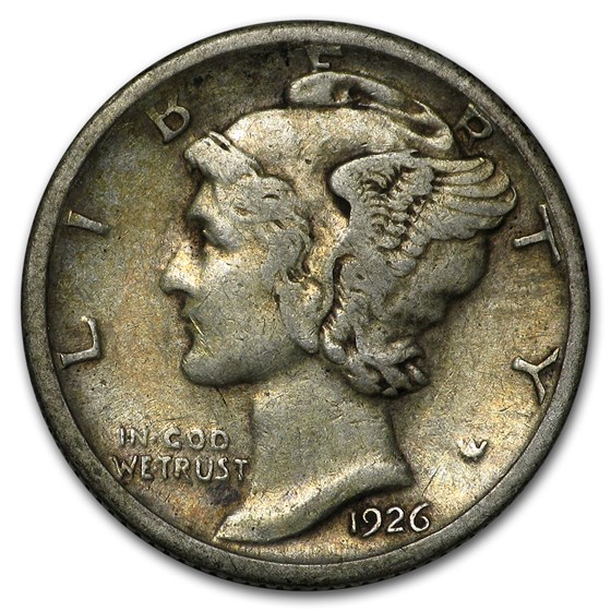 1926-S Mercury Dime VF 1926-S Mercury Dime VF