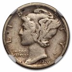 1926-S Mercury Dime XF-40 NGC