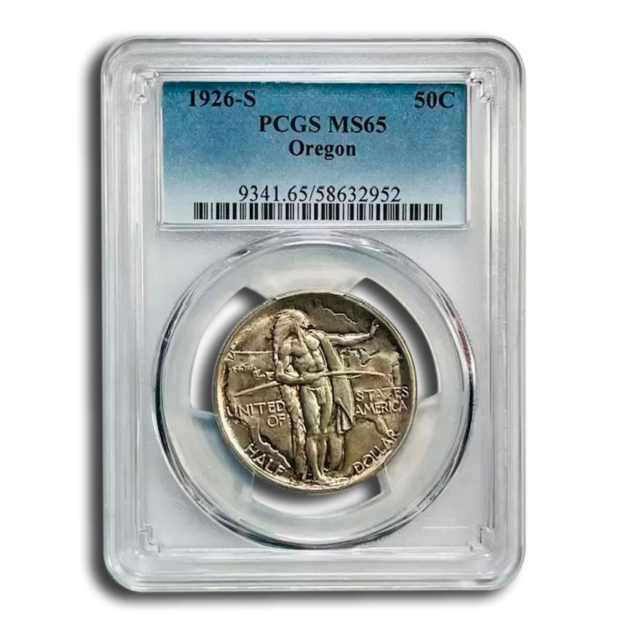 1926-S Oregon Trail Memorial Half Dollar MS-65 PCGS