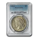 1926-S Peace Dollar AU-55 PCGS