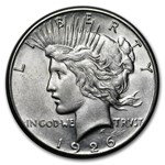 1926-S Peace Dollar AU