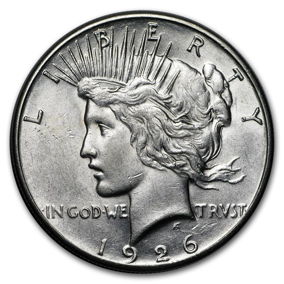 1926-S Peace Dollar AU 1926-S Peace Dollar AU