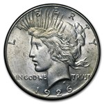 1926-S Peace Dollar BU Details (Cleaned)