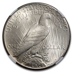 1926-S Peace Dollar MS-62 NGC