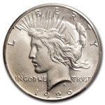 1926-S Peace Dollar MS-64 PCGS
