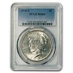 1926-S Peace Dollar MS-64 PCGS