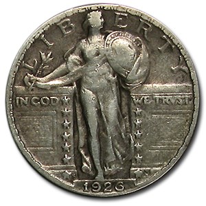 1926-S Standing Liberty Quarter VF 1926-S Standing Liberty Quarter VF