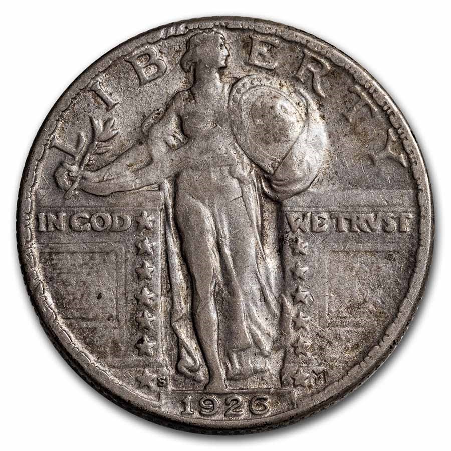 1926-S Standing Liberty Quarter VF